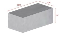 Rectangular 200x100x75 200x100x75