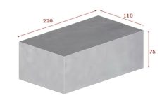 Rectangular 220x110x75 220x110x75