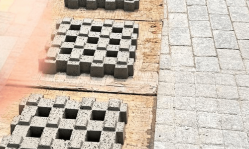 Eggbox Grass Block