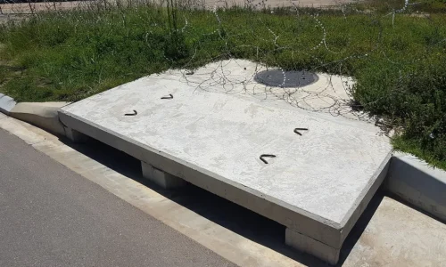 Cover Slab for Steel Lid