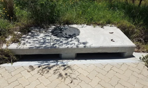 Cover Slab for Steel Lid