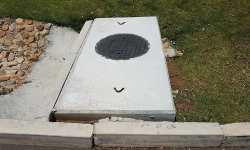 Cover Slab for Steel Lid