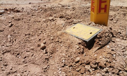 Hydrant block and lid