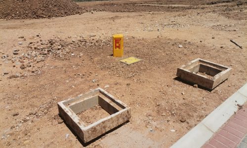 Hydrant block and lid