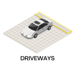 Paving uses Driveways